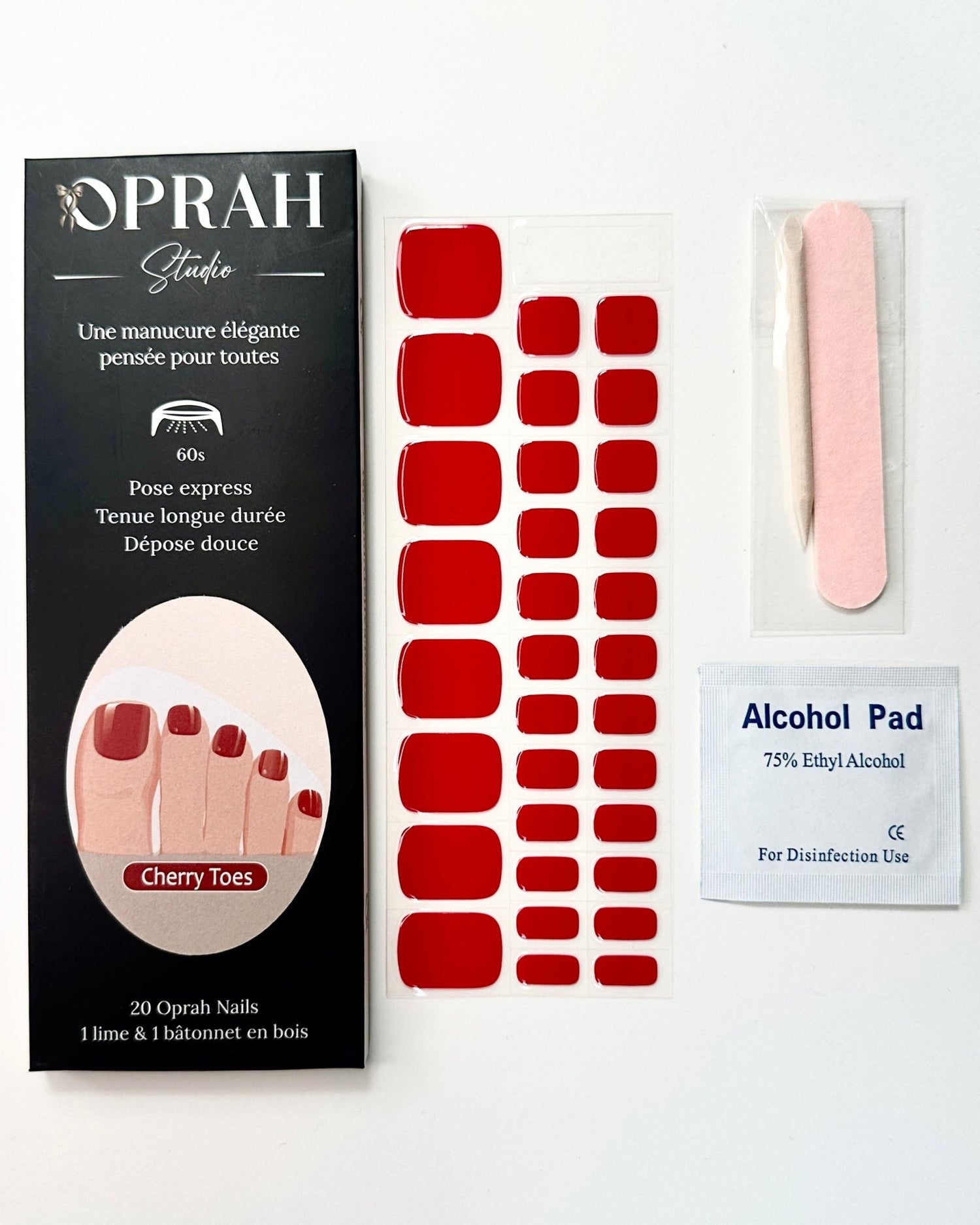 Cherry Toes - Oprah Studio