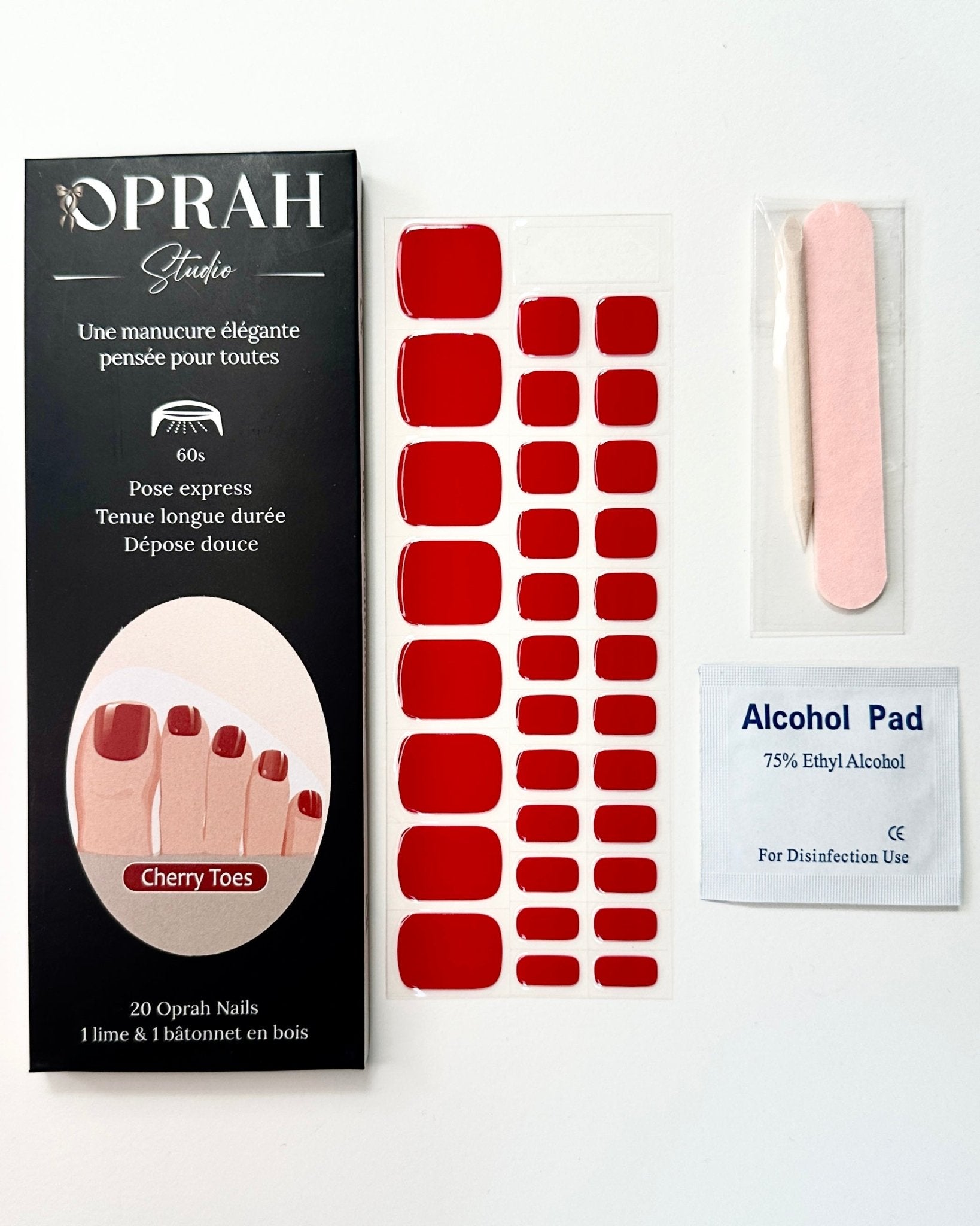 Cherry Toes - Oprah Studio