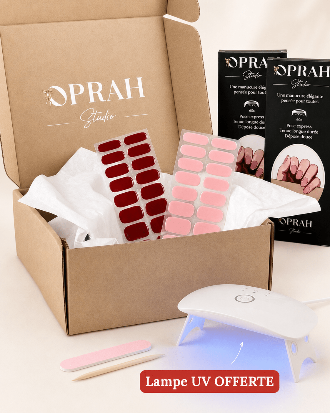 Pack de Démarrage, Lampe UV OFFERTE - Oprah Studio