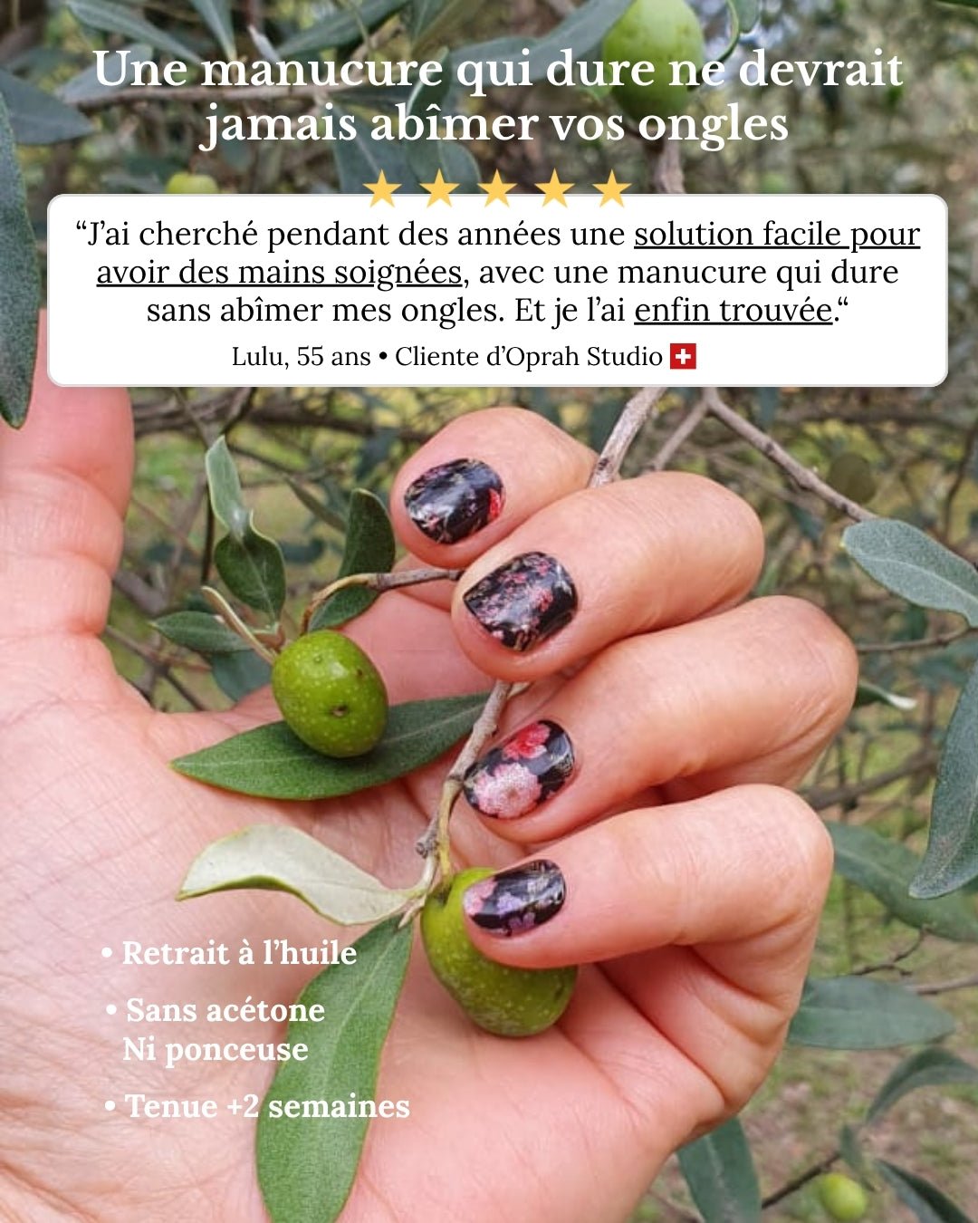 2 Manucures Achetées = 2 Offertes - Oprah Studio