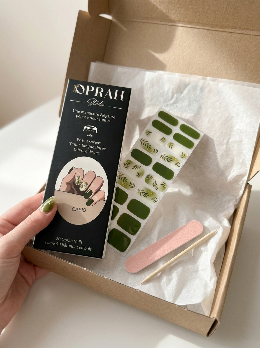 Oasis - Nail art plante