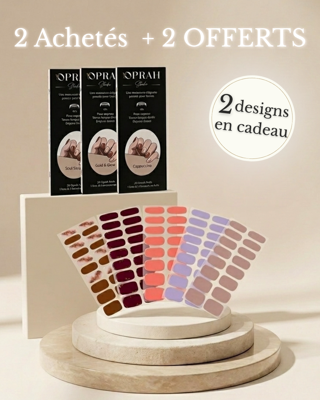 2 Manucures Achetées = 2 Offertes
