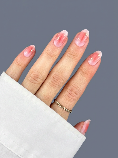 Star Kiss - Nail art Astral