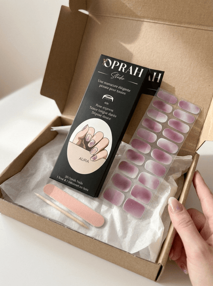 Aura - Effet marbré - Oprah Studio