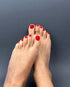 Cherry Toes - Oprah Studio