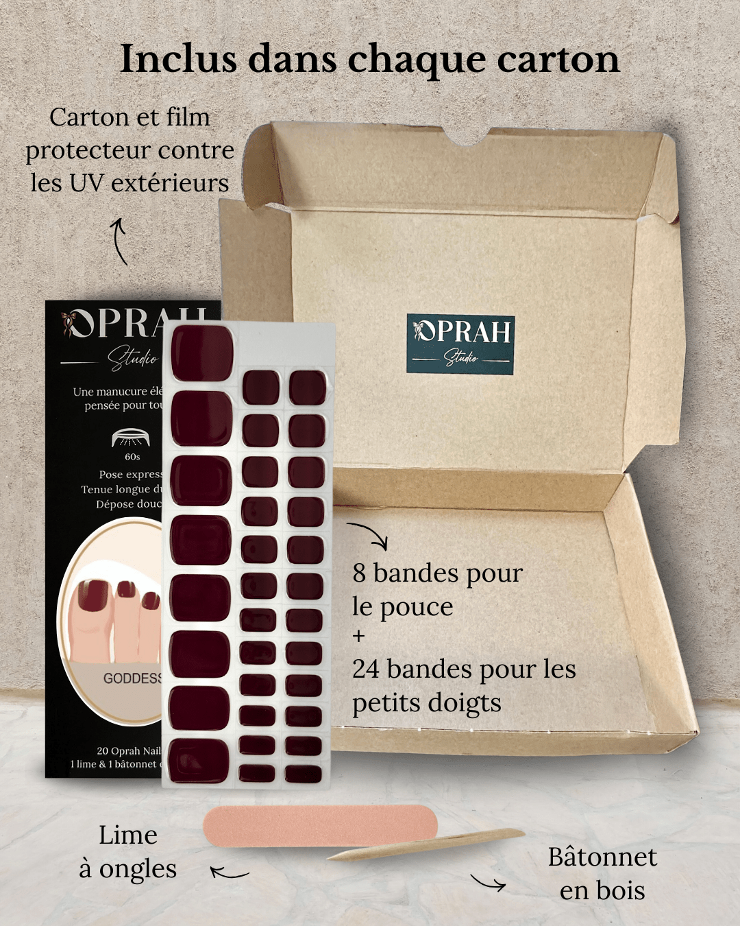 Goddess pédicure - Oprah Studio