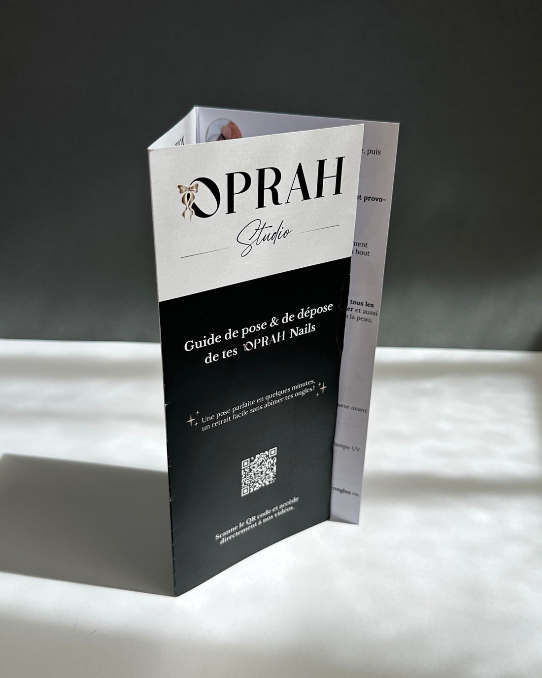 Guide de pose papier - Oprah Studio