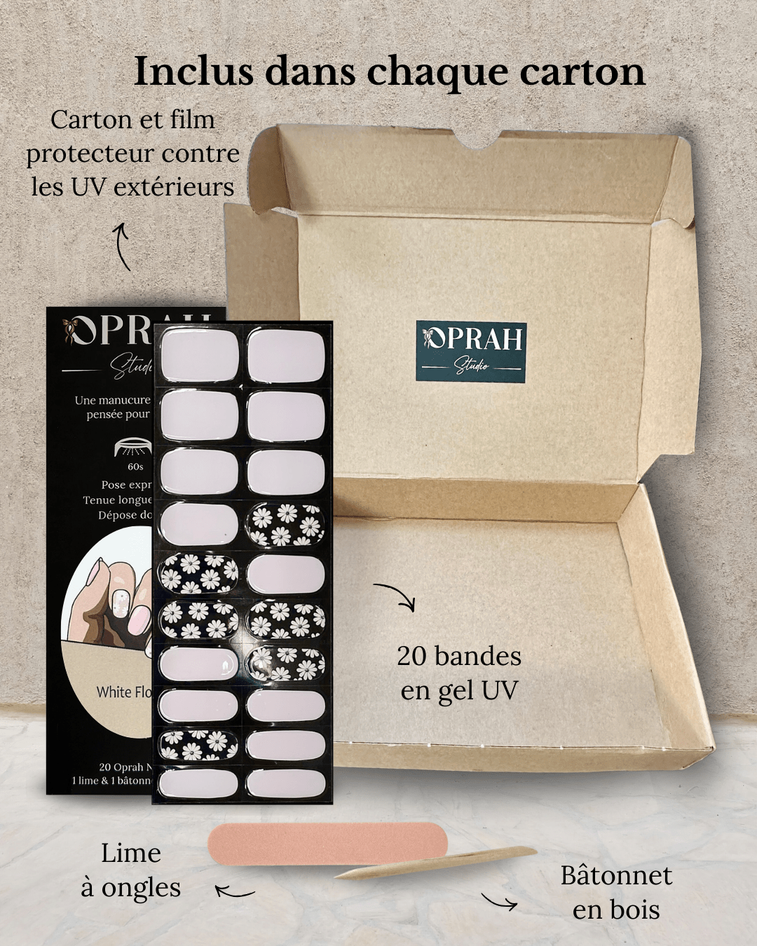 White Flowers - Oprah Studio